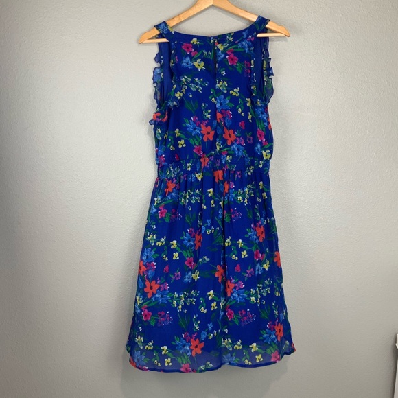 Blue Floral Old Navy Dress - Picture 2 of 8